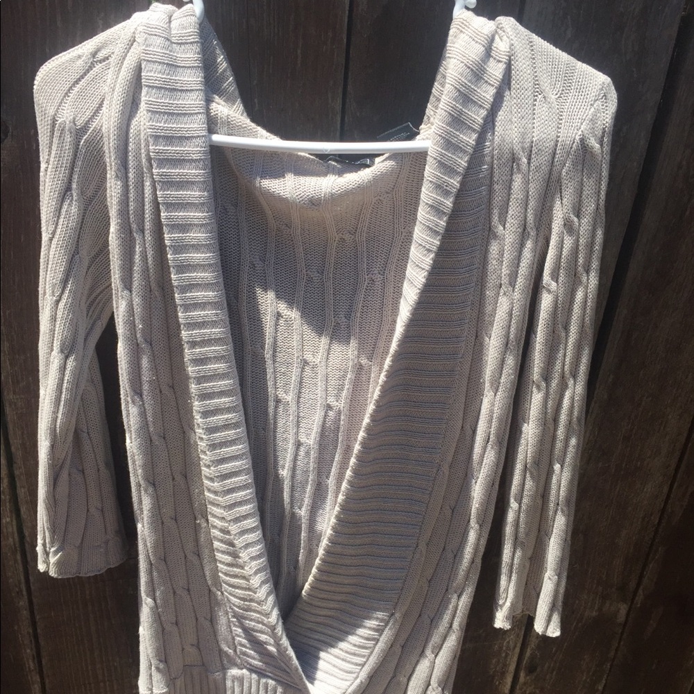 Cotton v-neck sweater